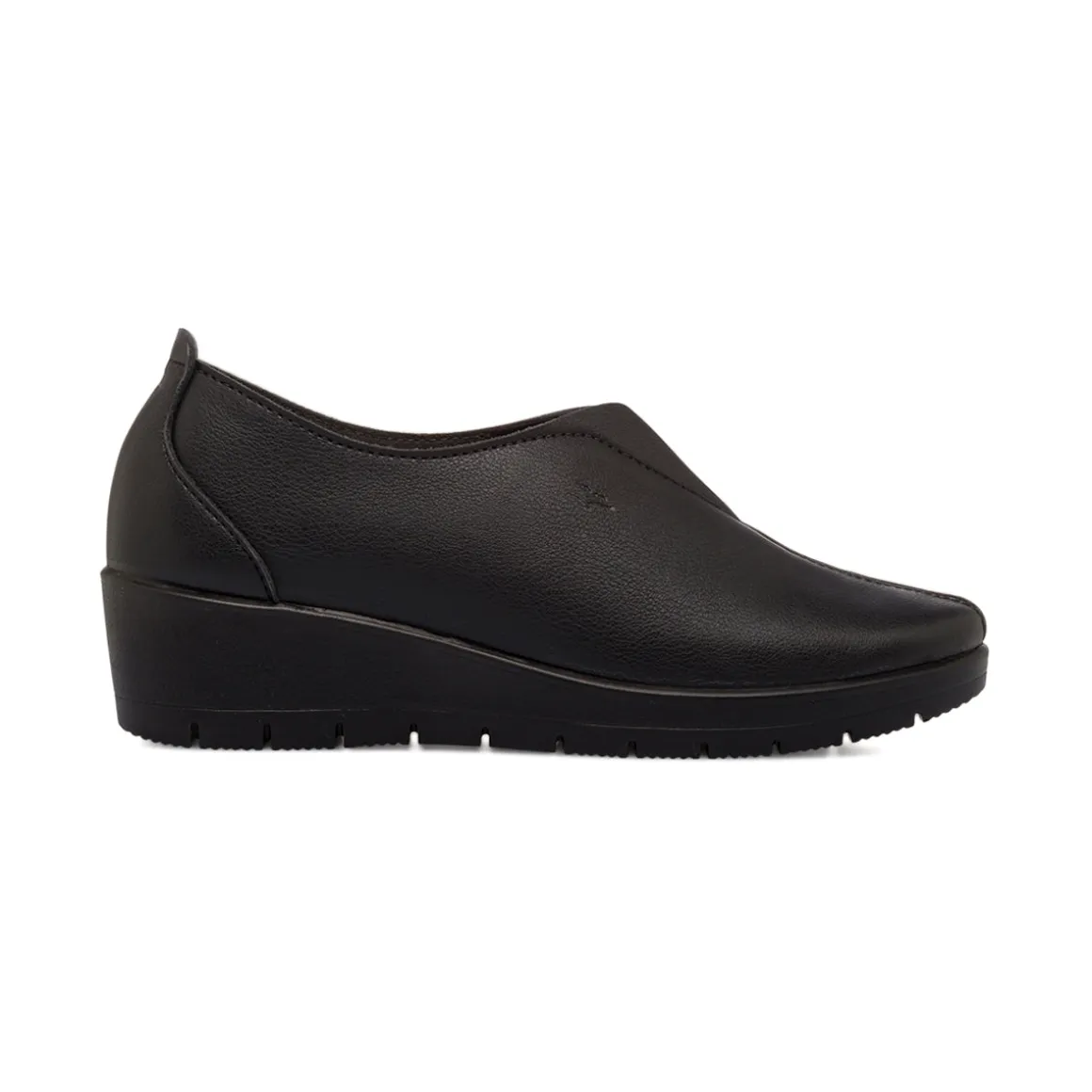 Scarpe Slip-on da Donna nere con zeppa Fly Flot