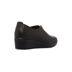 Scarpe Slip-on da Donna nere con zeppa Fly Flot