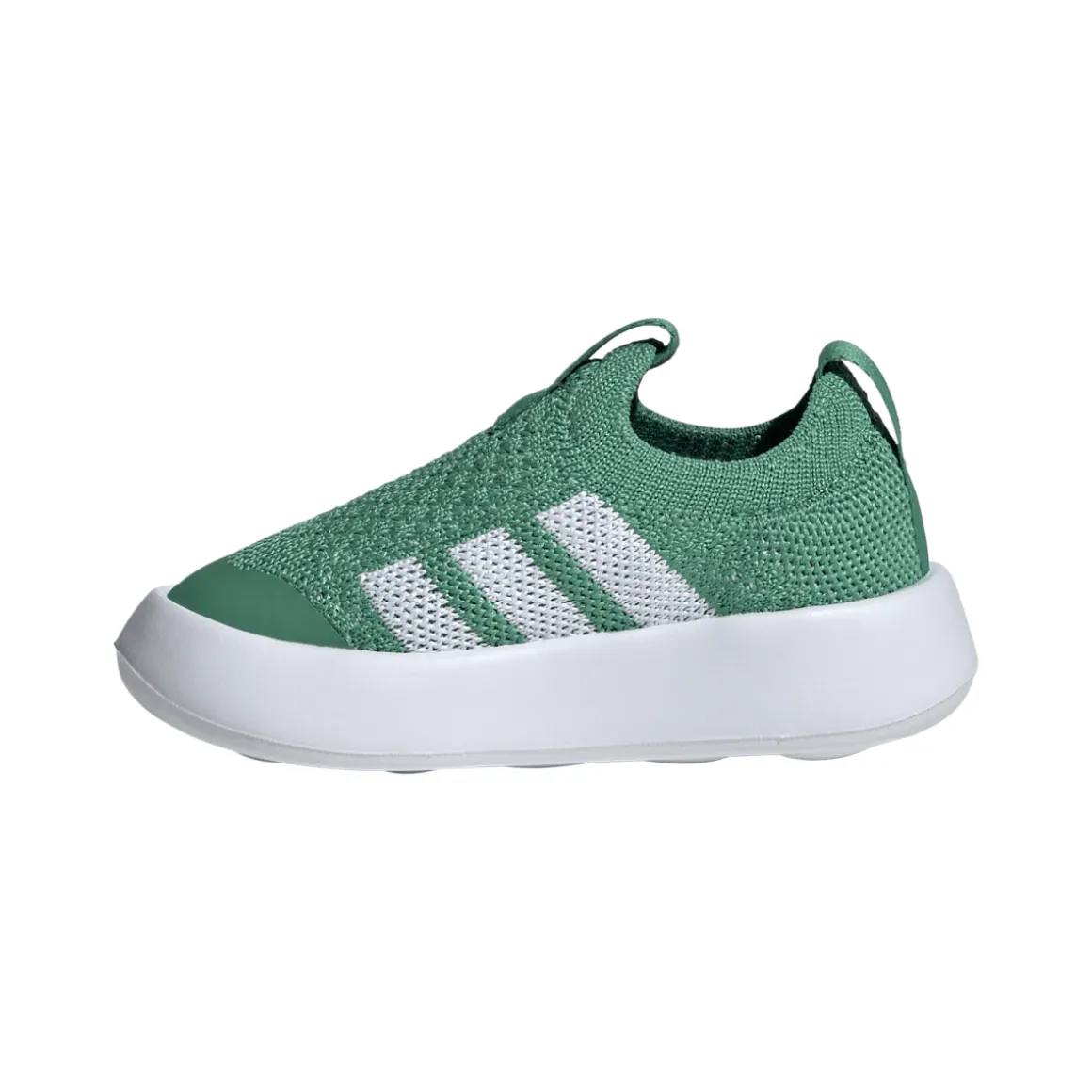 Scarpe slip-on Primi Passi verdi da Bambini adidas Bubblecomfy Infant