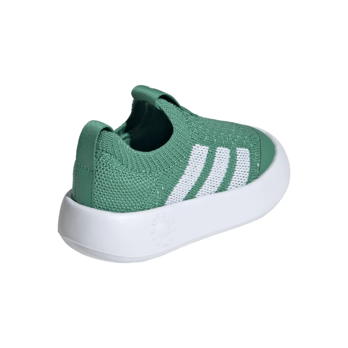 Scarpe slip-on Primi Passi verdi da Bambini adidas Bubblecomfy Infant