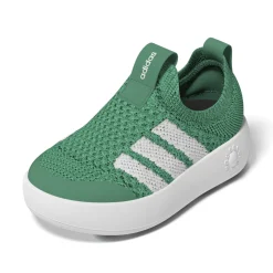 Scarpe slip-on Primi Passi verdi da Bambini adidas Bubblecomfy Infant