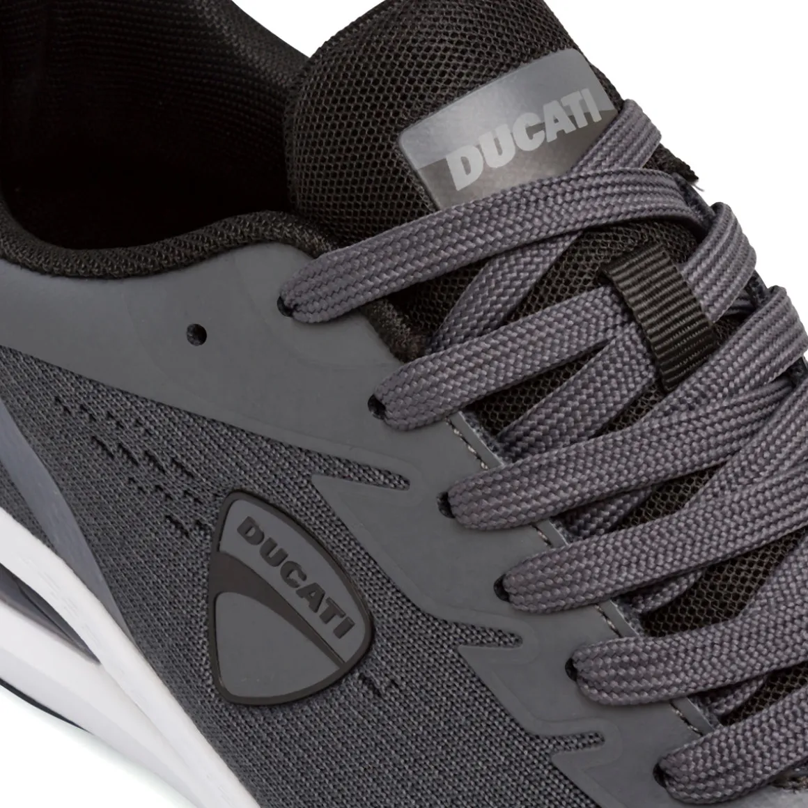 Scarpe sportive da uomo Ducati grigie con suola ammortizzata