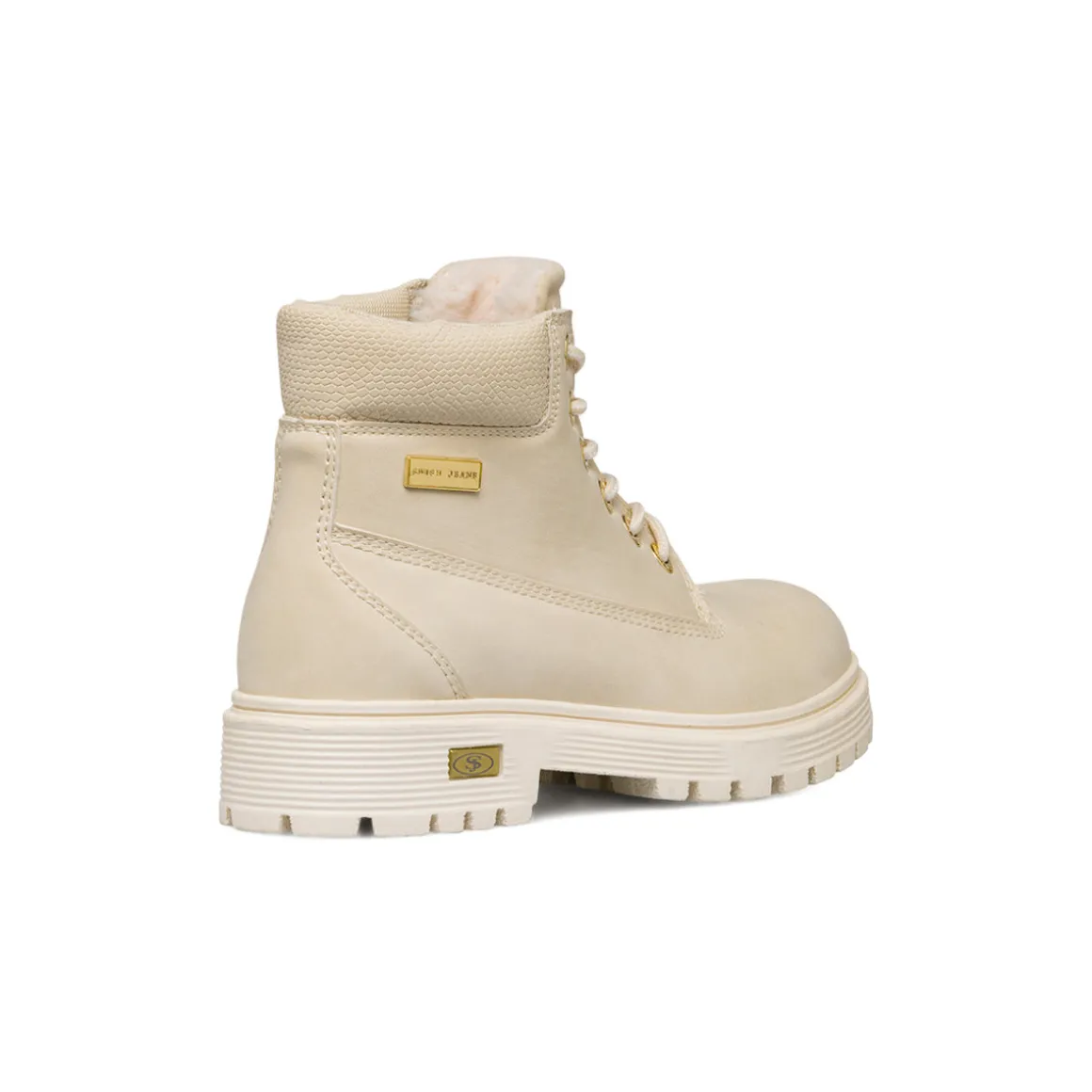 Scarponcini bianco off-white da donna Swish Jeans