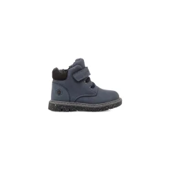 Scarponcini blu con strappo e lacci elastici Bambino Lumberjack