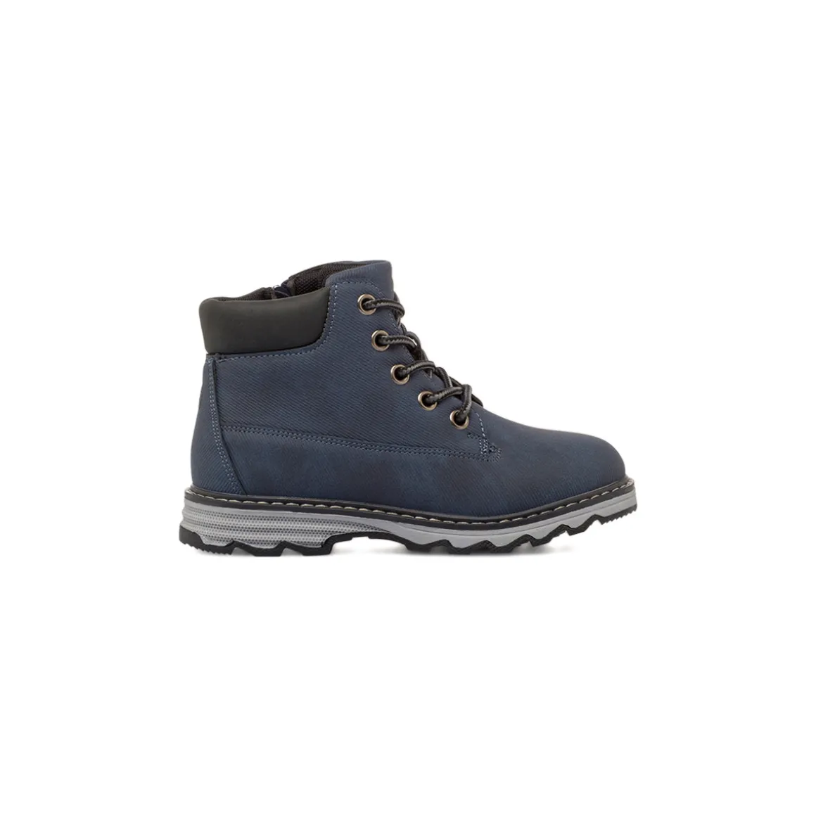 Scarponcini blu da Bambino con lacci Lumberjack