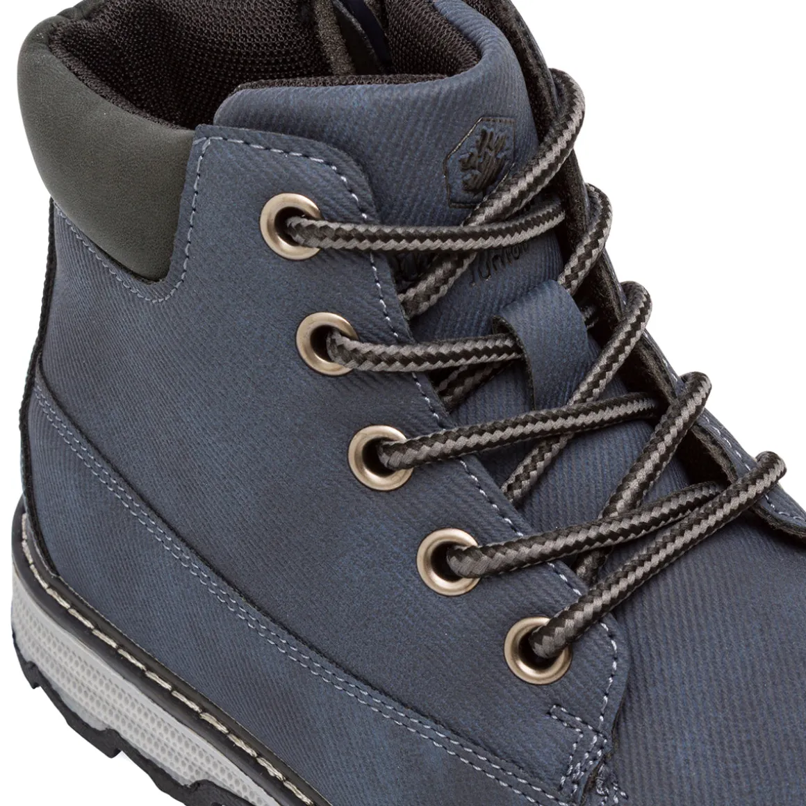 Scarponcini blu da Bambino con lacci Lumberjack