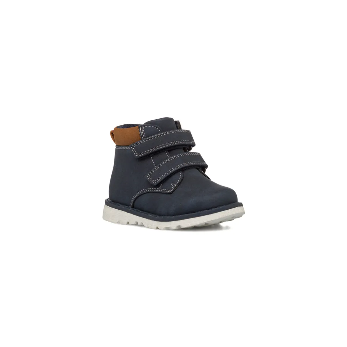 Scarponcini blu da bambino con doppio velcro Chicco Fabel