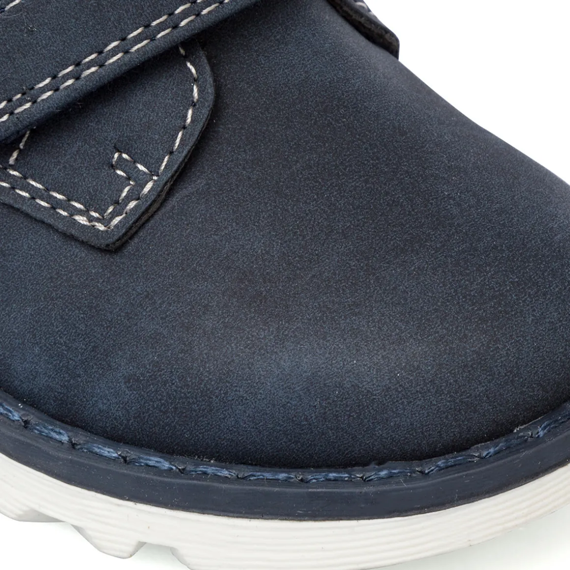 Scarponcini blu da bambino con doppio velcro Chicco Fabel