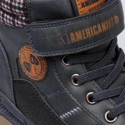 Scarponcini blu da ragazzo Americanino
