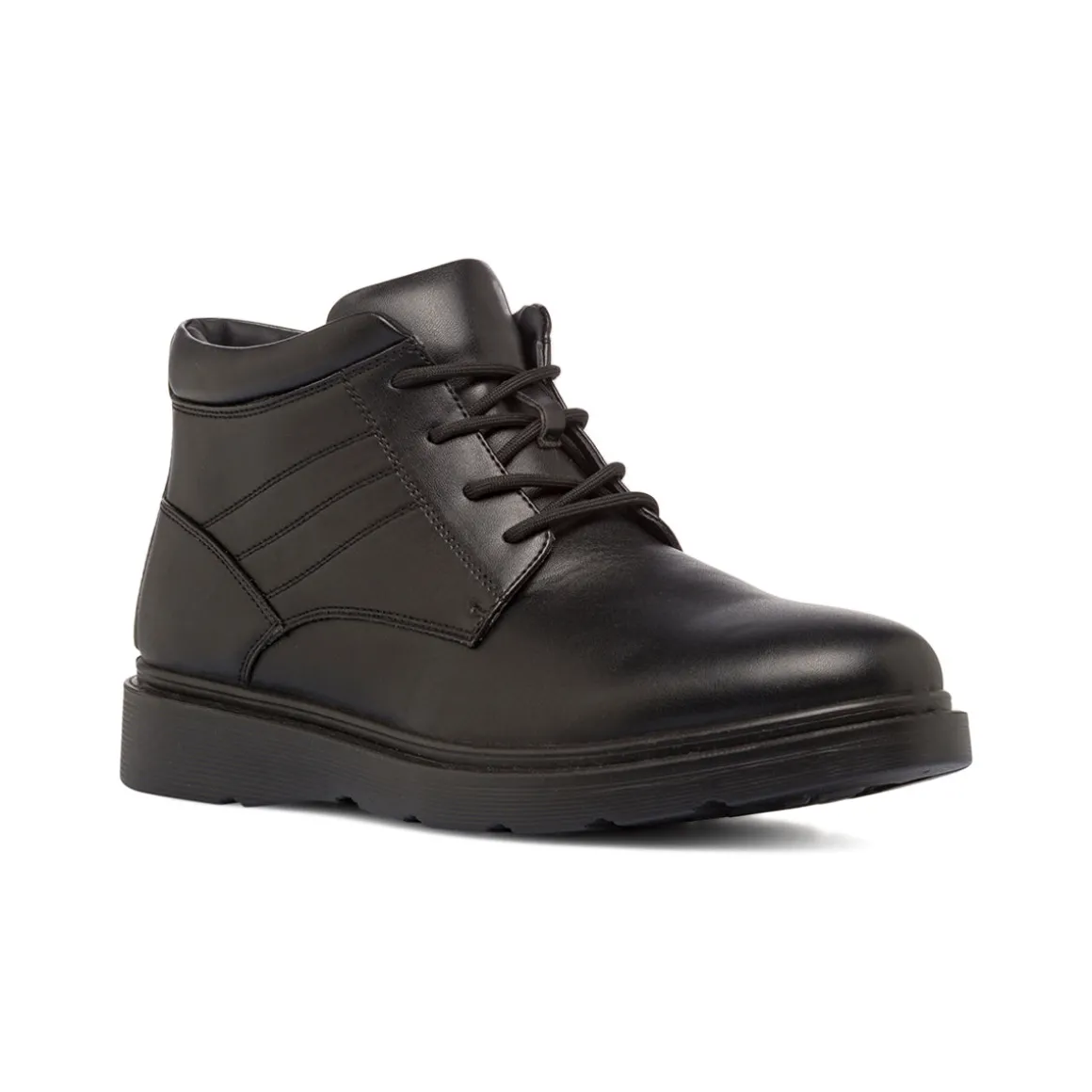 Scarponcini comfort neri da Uomo con cuciture decorative P Soft