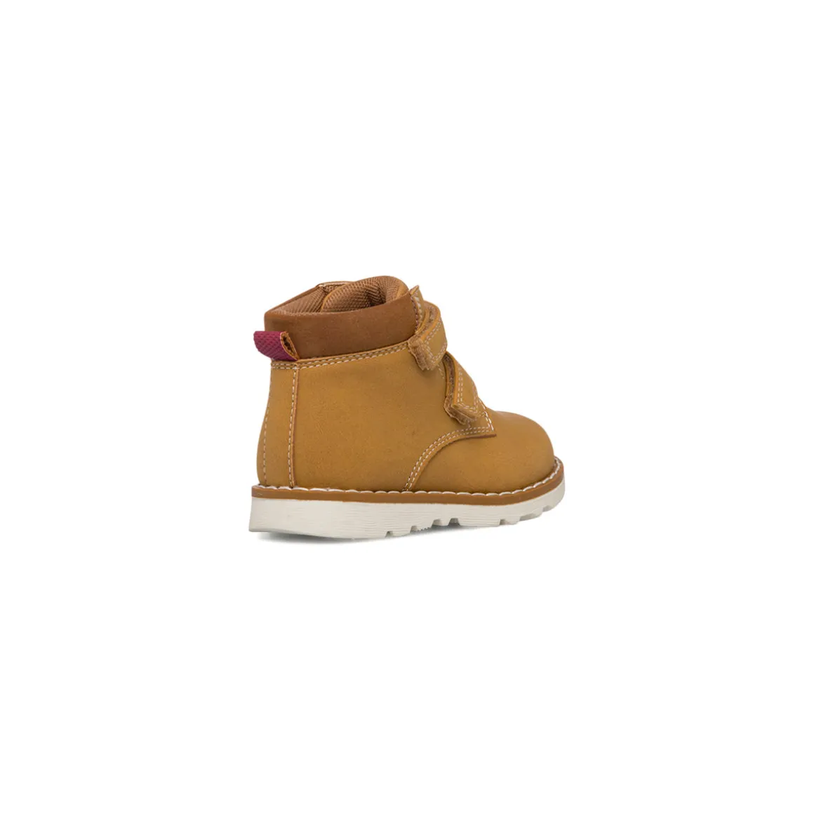 Scarponcini marroni da bambino con doppio velcro Chicco Fabel