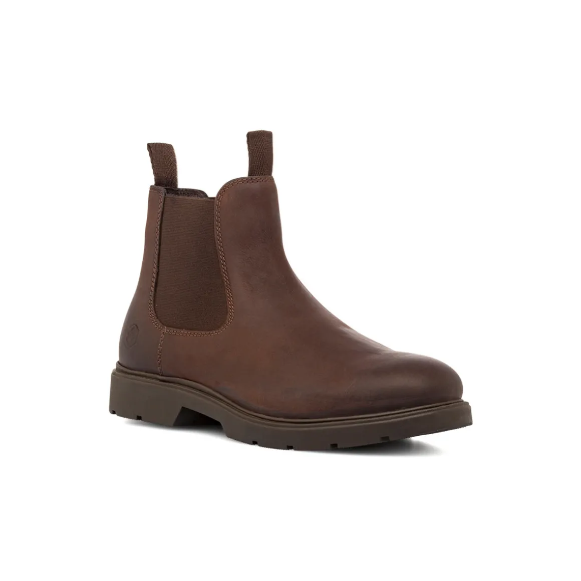 Scarponcini marroni da Uomo con elastico laterale Lumberjack