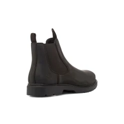 Scarponcini neri da Uomo con elastico laterale Lumberjack
