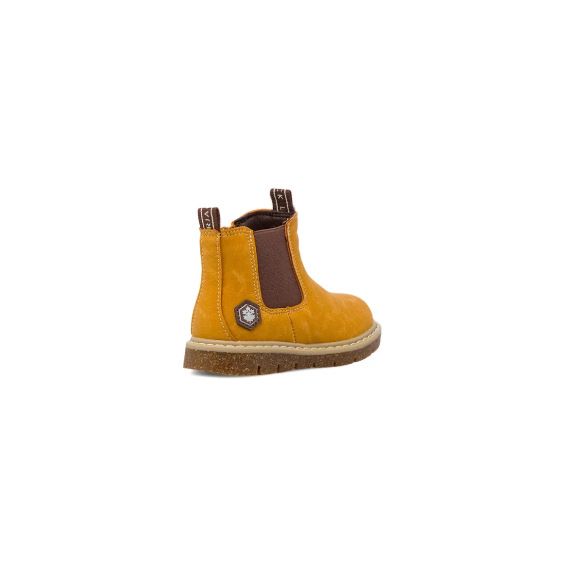 Scarponcini ocra da Bambino con elastico laterale Lumberjack
