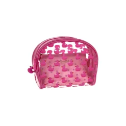 Set di 2 Trousse da viaggio rosa con anatre Camomilla Milano
