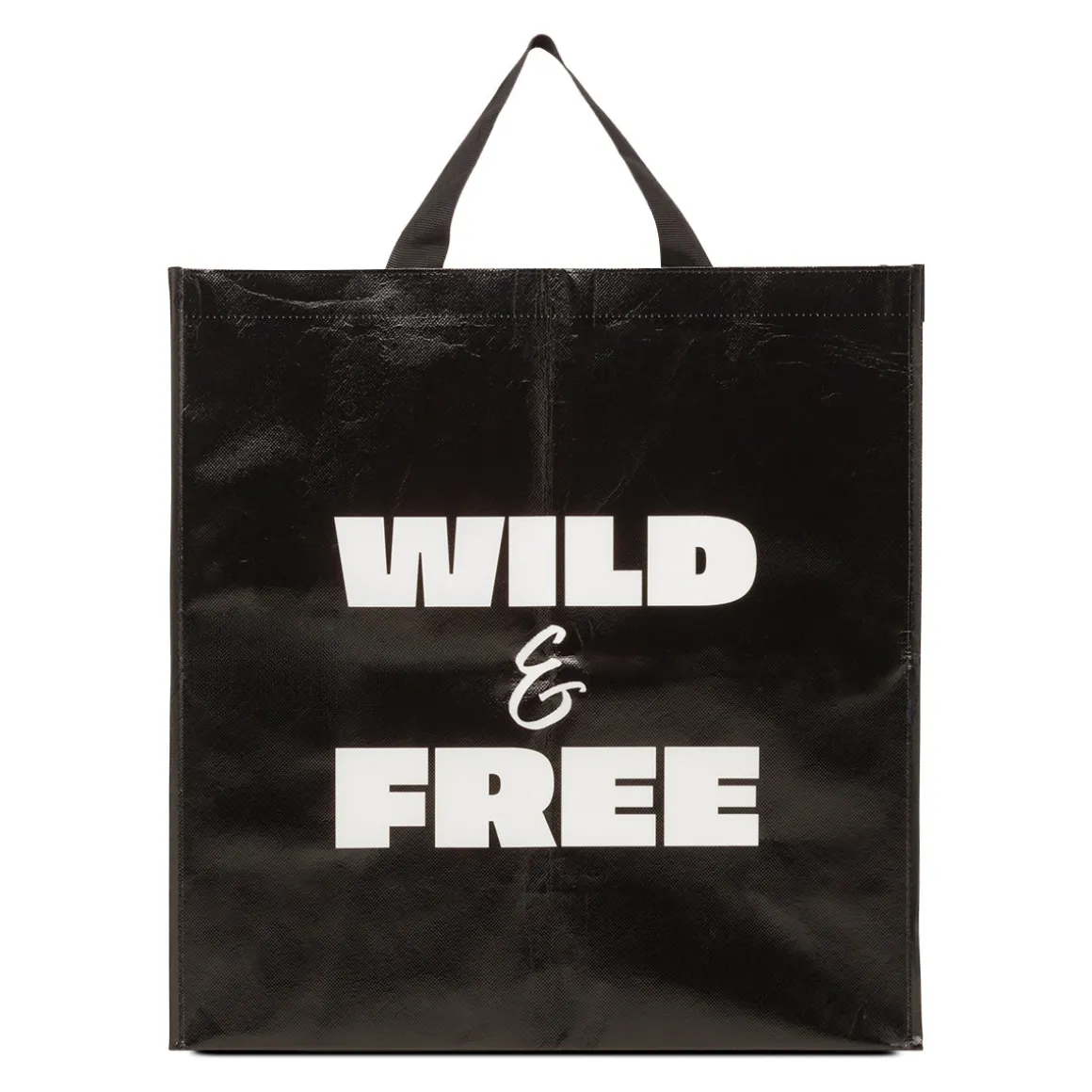 Shopper grande animalier nera con fantasia giraffa