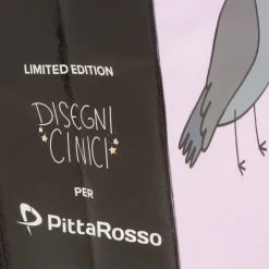 Shopper media rosa in TNT Disegni Cinici