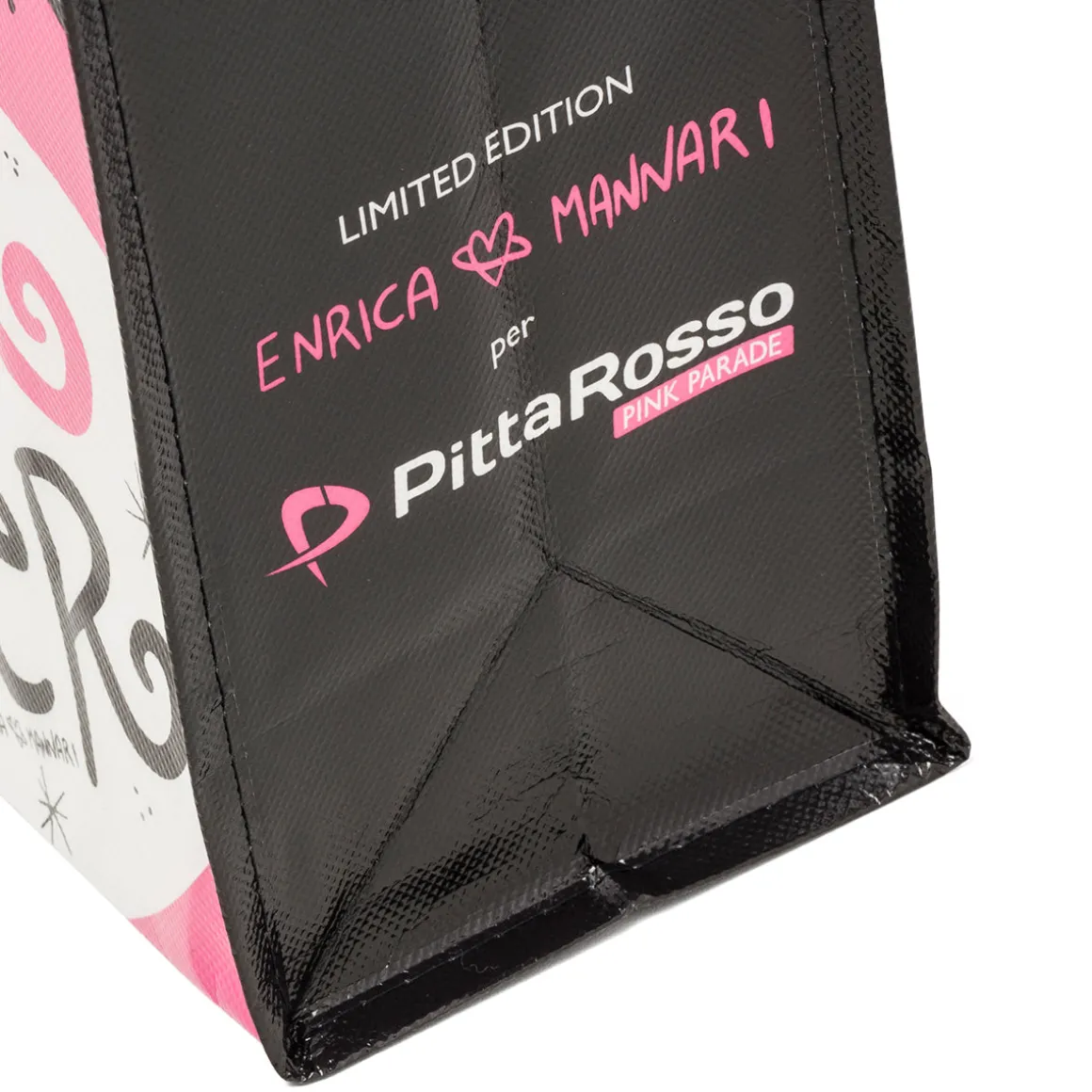 Shopper rosa piccola in TNT PittaRosso Pink Parade