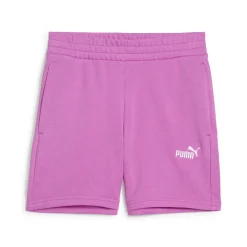 Shorts sportivi da Donna Lilla con tasche a filetto e logo ESS Small No. 1 Puma