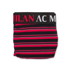 Slip rossoneri da uomo con logo Milan