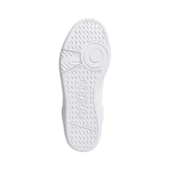 Sneakers alte bianche da ragazzo e ragazza adidas Hoops 4.0