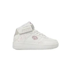 Sneakers alte bianche da Bambina con dettagli glitter Soprani Sport