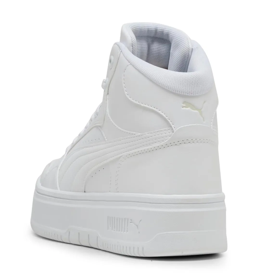 Sneakers alte bianche da Donna Puma Rebound Femme Mid