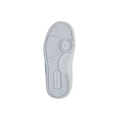 Sneakers alte bianche da bambino con logo laterale Champion Rebound Mid B Ps