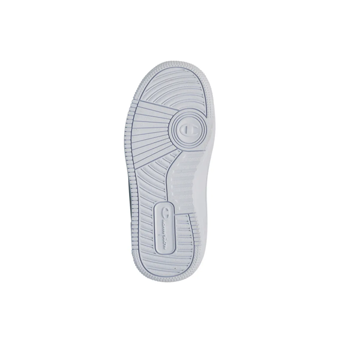 Sneakers alte bianche da bambino con logo laterale Champion Rebound Mid B Ps