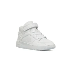 Sneakers alte bianche da bambino con chiusura a strappo Champion 2.0 Mid