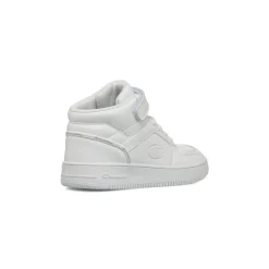 Sneakers alte bianche da bambino con chiusura a strappo Champion 2.0 Mid
