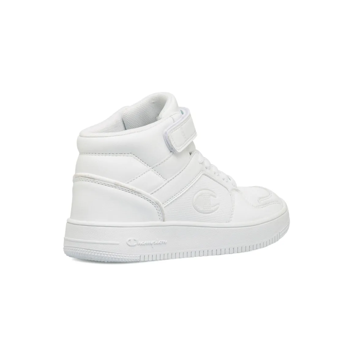 Sneakers alte bianche da Ragazzo con strappo Champion 2.0 Mid B GS