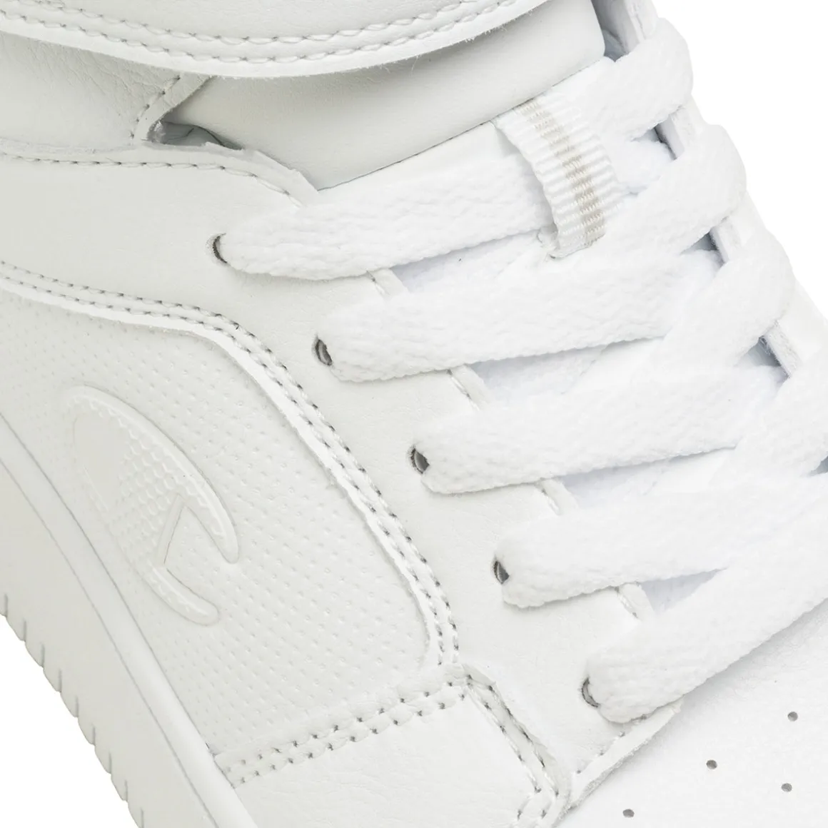 Sneakers alte bianche da Ragazzo con strappo Champion 2.0 Mid B GS