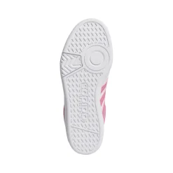 Sneakers alte bianche e rosa da Ragazza HOOPS 4.0 MID adidas