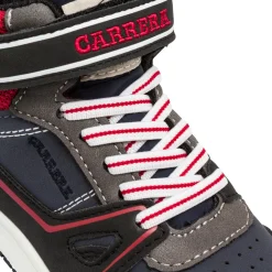 Sneakers alte blu da Bambino con strappo Carrera