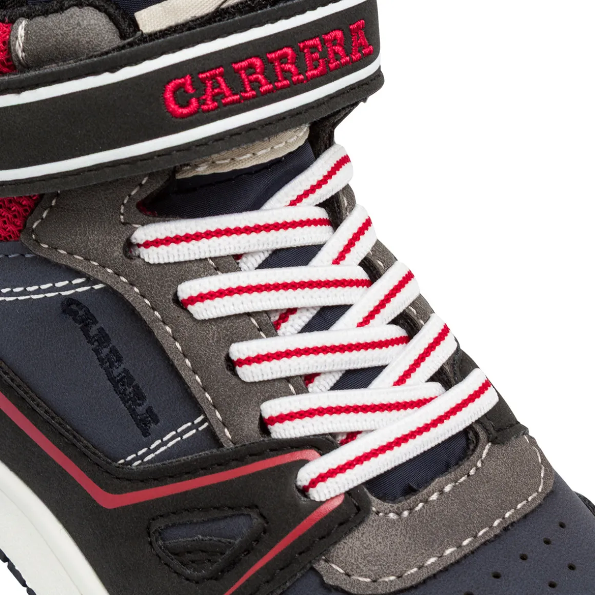 Sneakers alte blu da Bambino con strappo Carrera
