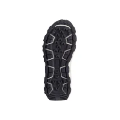 Sneakers alte blu da Bambino con strappo e inserti arancioni Navigare