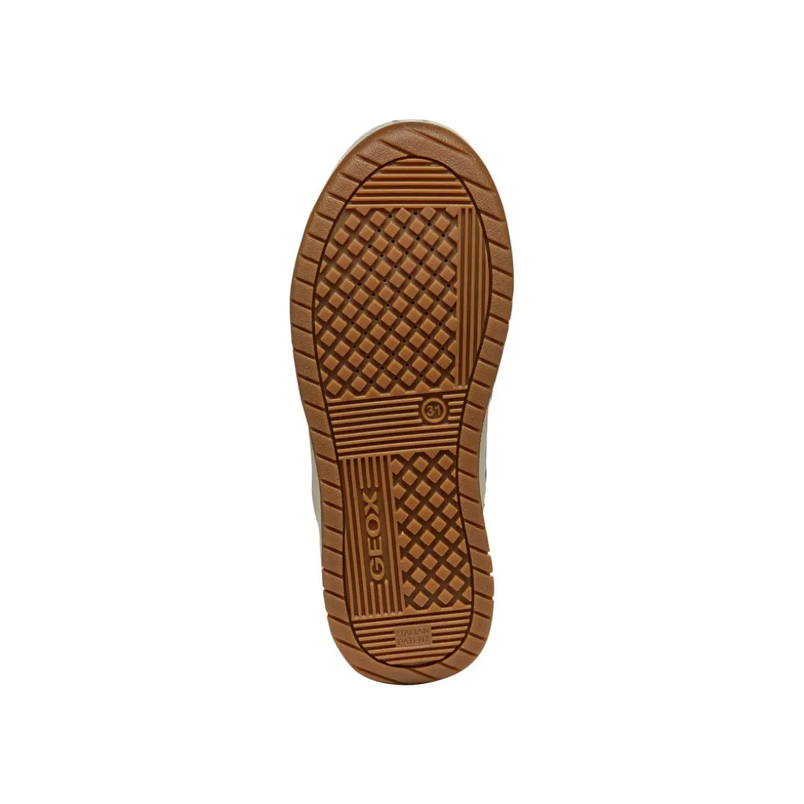 Sneakers alte blu da Bambino con strappo e suola traspirante Geox