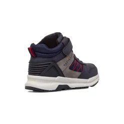 Sneakers alte blu da Ragazzo con strappo Navigare