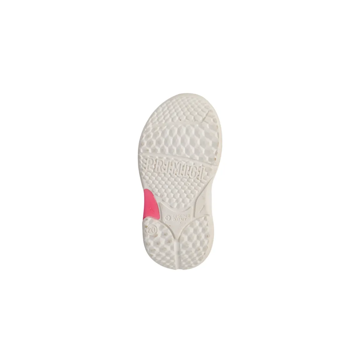 Sneakers alte da bambina rosa con strappo e Luci Primigi