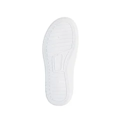Sneakers alte da ragazza bianche con dettagli rosa e laminati Soprani Sport