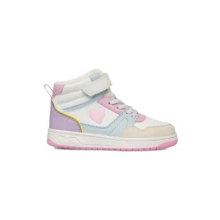Sneakers alte da ragazza multicolore Dieci Baci