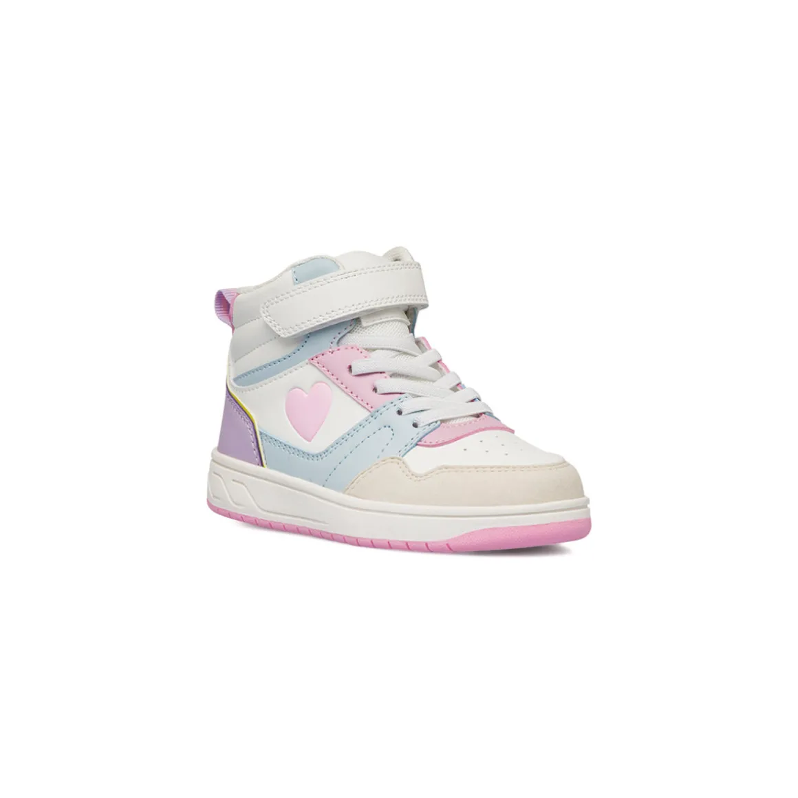 Sneakers alte da ragazza multicolore Dieci Baci