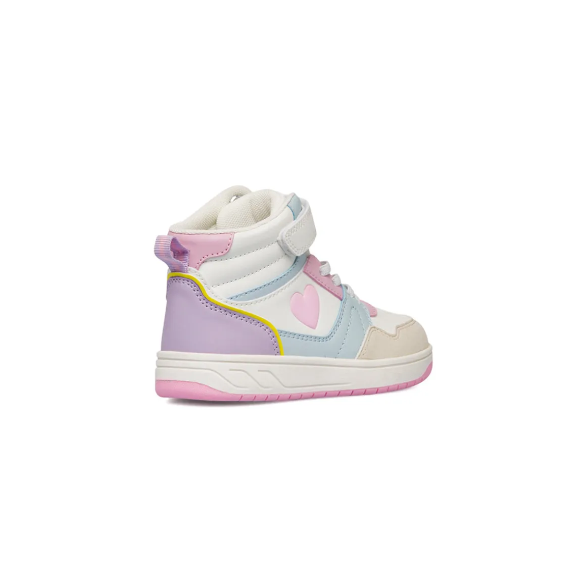 Sneakers alte da ragazza multicolore Dieci Baci