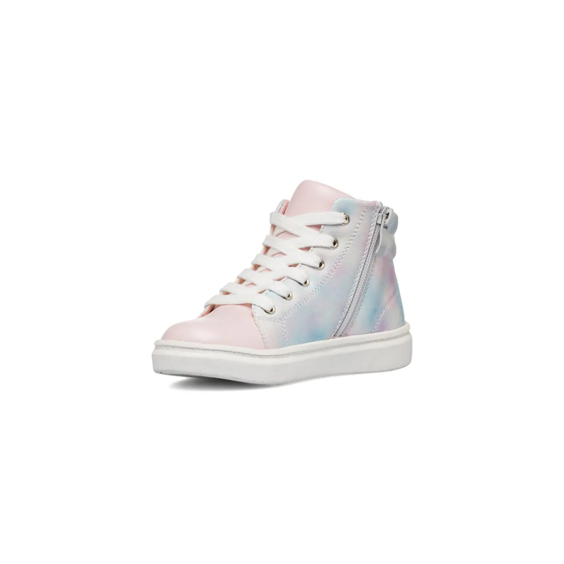 Sneakers alte da ragazza multicolore con stampa unicorno Le scarpe di Alice