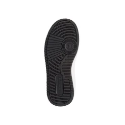 Sneakers alte da ragazzo bianche e nere con logo Champion Rebound 2.0 Mid