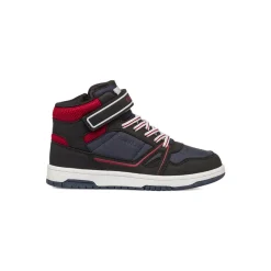 Sneakers alte da ragazzo blu con logo Carrera Jeans