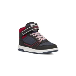 Sneakers alte da ragazzo blu con logo Carrera Jeans