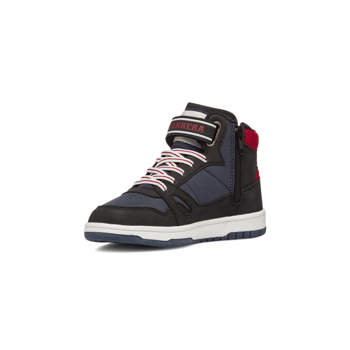 Sneakers alte da ragazzo blu con logo Carrera Jeans