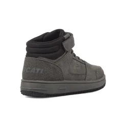 Sneakers alte grigie con chiusura a strappo da Bambino Ducati